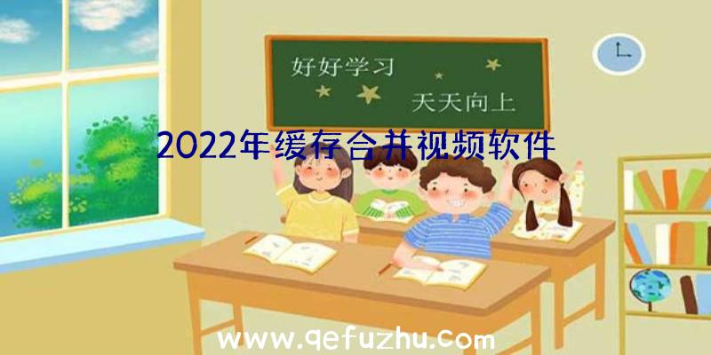 2022年缓存合并视频软件