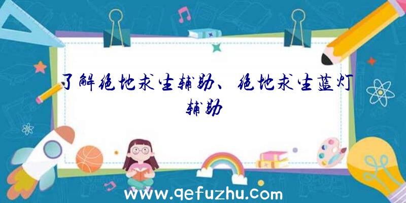 了解绝地求生辅助、绝地求生蓝灯辅助