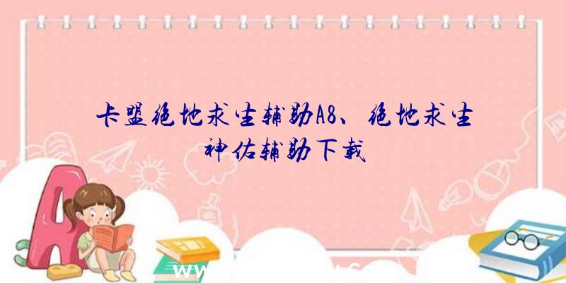 卡盟绝地求生辅助A8、绝地求生神佑辅助下载