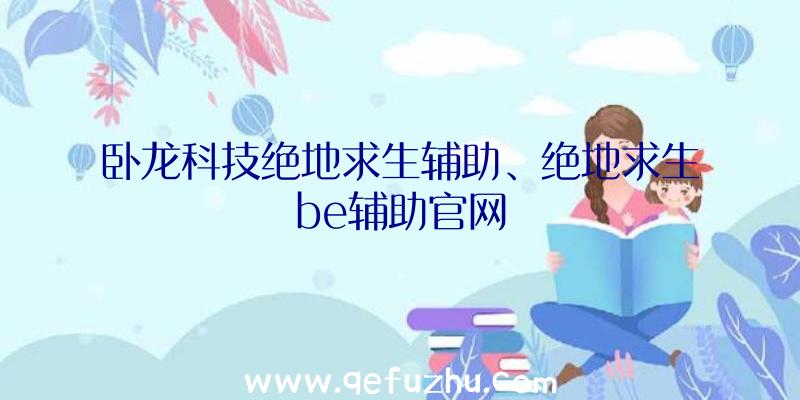 卧龙科技绝地求生辅助、绝地求生be辅助官网