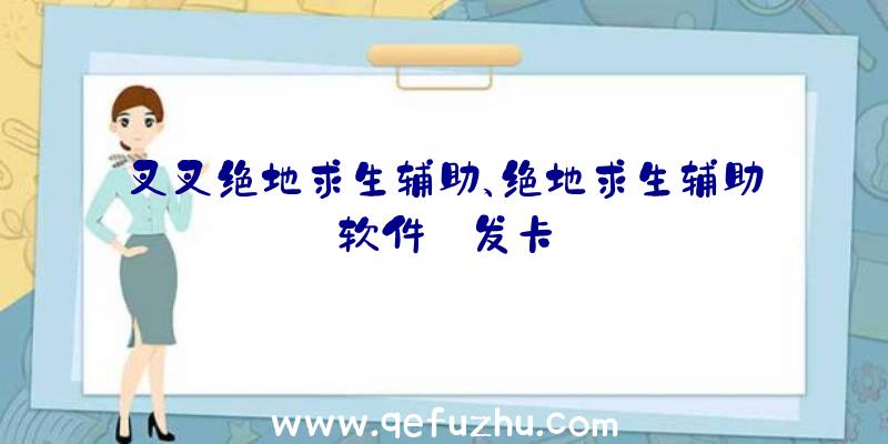 叉叉绝地求生辅助、绝地求生辅助软件