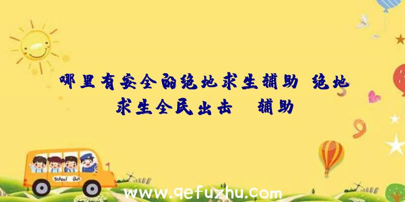 哪里有安全的绝地求生辅助、绝地求生全民出击pc辅助