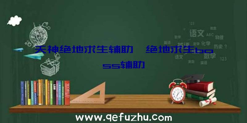 天神绝地求生辅助、绝地求生boss辅助