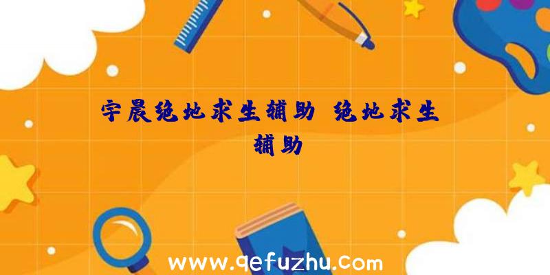 宇晨绝地求生辅助、绝地求生da辅助