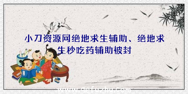 小刀资源网绝地求生辅助、绝地求生秒吃药辅助被封