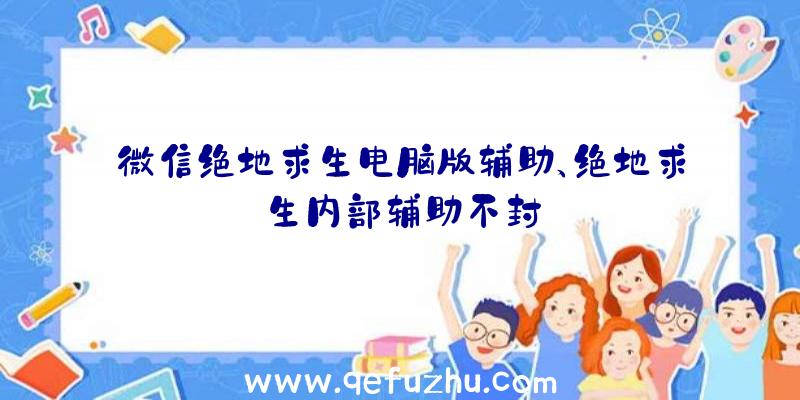 微信绝地求生电脑版辅助、绝地求生内部辅助不封