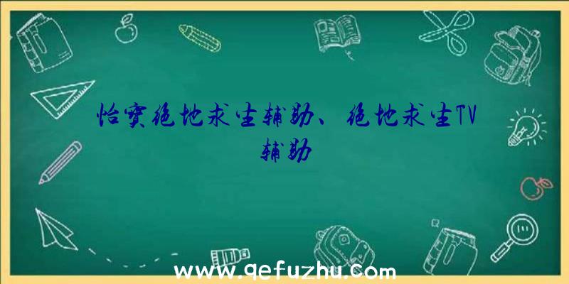 怡宝绝地求生辅助、绝地求生TV辅助