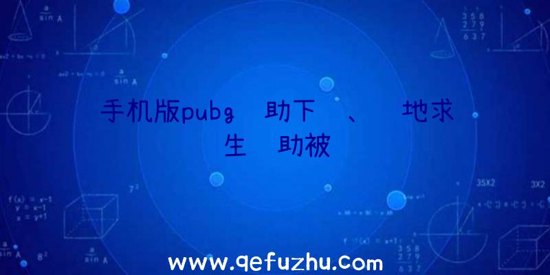 手机版pubg辅助下载、绝地求生辅助被骗