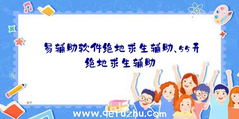 易辅助软件绝地求生辅助、55开绝地求生辅助