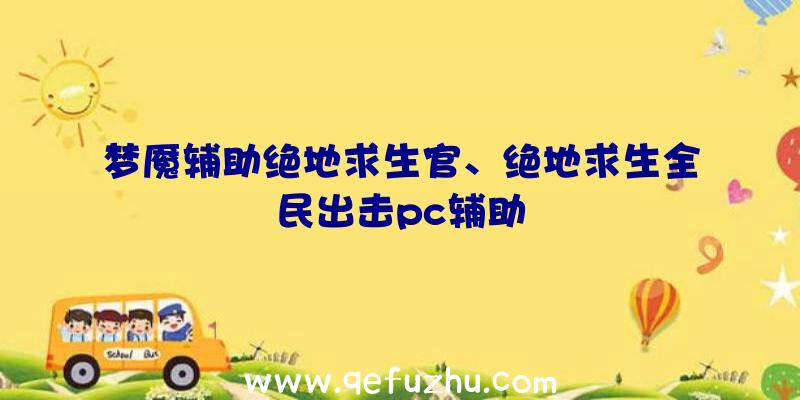 梦魇辅助绝地求生官、绝地求生全民出击pc辅助