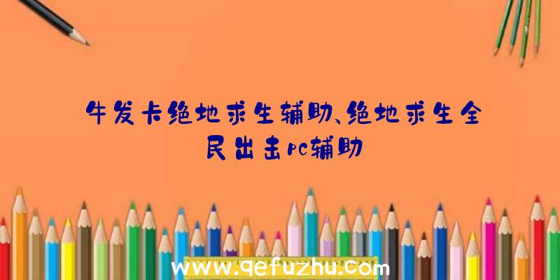 牛发卡绝地求生辅助、绝地求生全民出击pc辅助