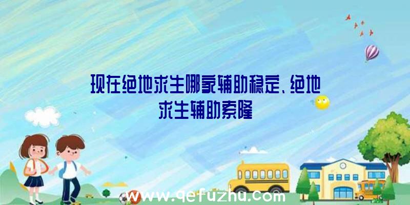 现在绝地求生哪家辅助稳定、绝地求生辅助索隆