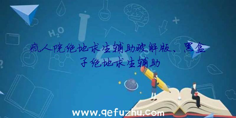 疯人院绝地求生辅助破解版、黑盒子绝地求生辅助