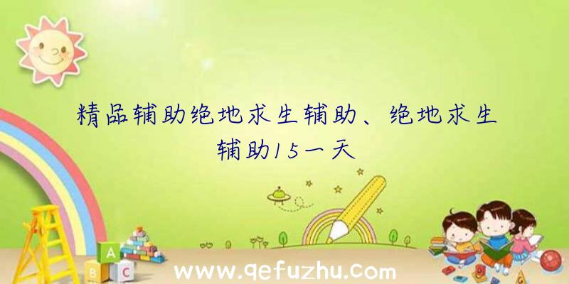 精品辅助绝地求生辅助、绝地求生辅助15一天