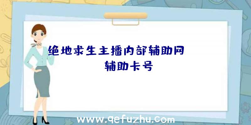 绝地求生主播内部辅助网、pubg辅助卡号