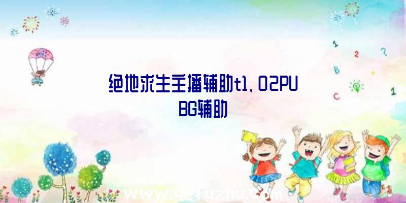 绝地求生主播辅助t1、02PUBG辅助