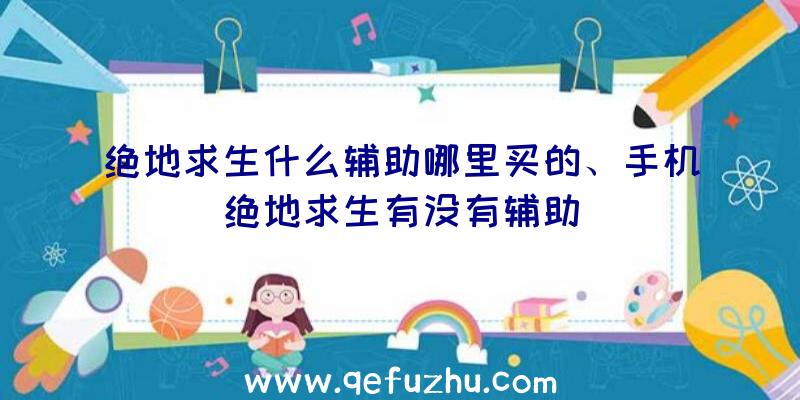 绝地求生什么辅助哪里买的、手机绝地求生有没有辅助