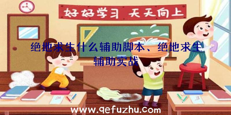 绝地求生什么辅助脚本、绝地求生辅助实战