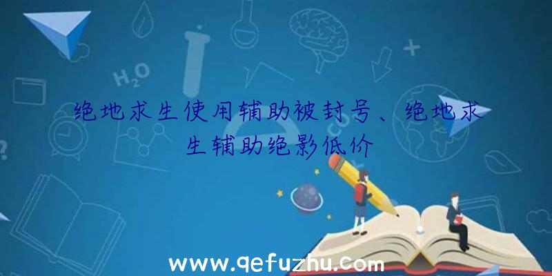 绝地求生使用辅助被封号、绝地求生辅助绝影低价