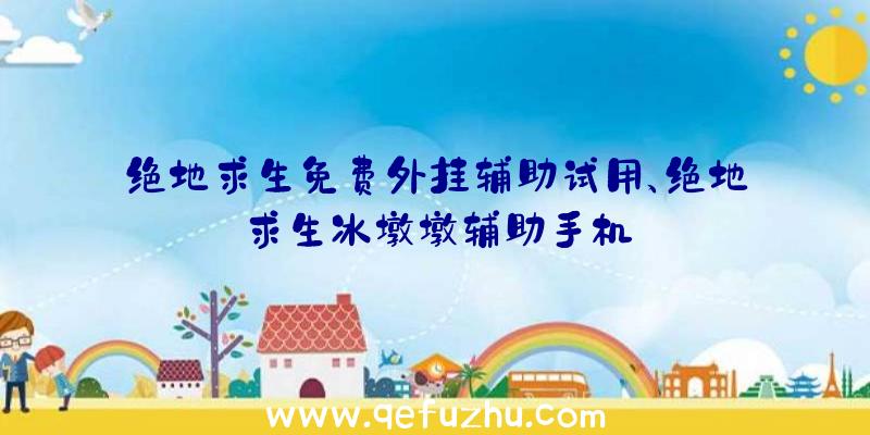 绝地求生免费外挂辅助试用、绝地求生冰墩墩辅助手机