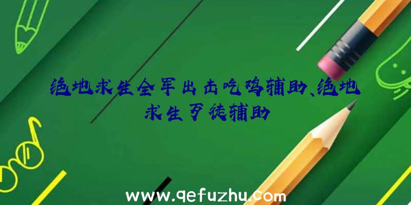 绝地求生全军出击吃鸡辅助、绝地求生歹徒辅助