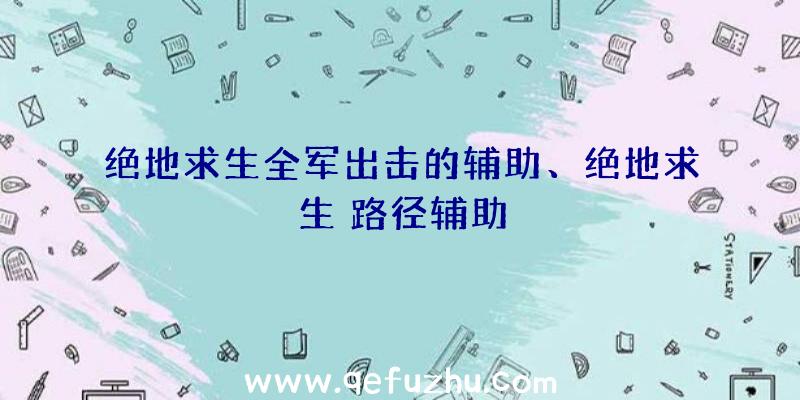 绝地求生全军出击的辅助、绝地求生