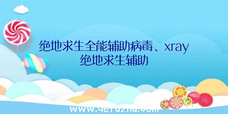 绝地求生全能辅助病毒、xray绝地求生辅助