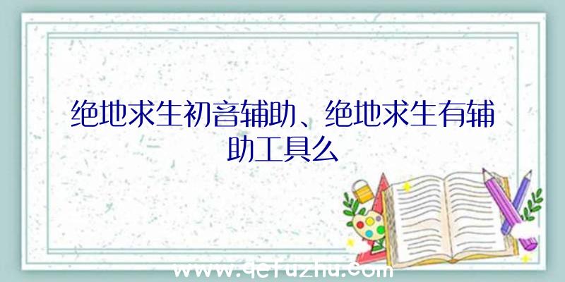 绝地求生初音辅助、绝地求生有辅助工具么