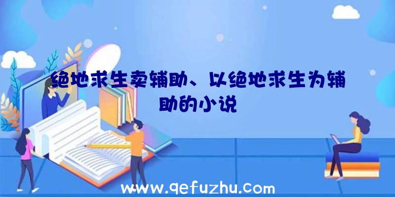 绝地求生卖辅助、以绝地求生为辅助的小说