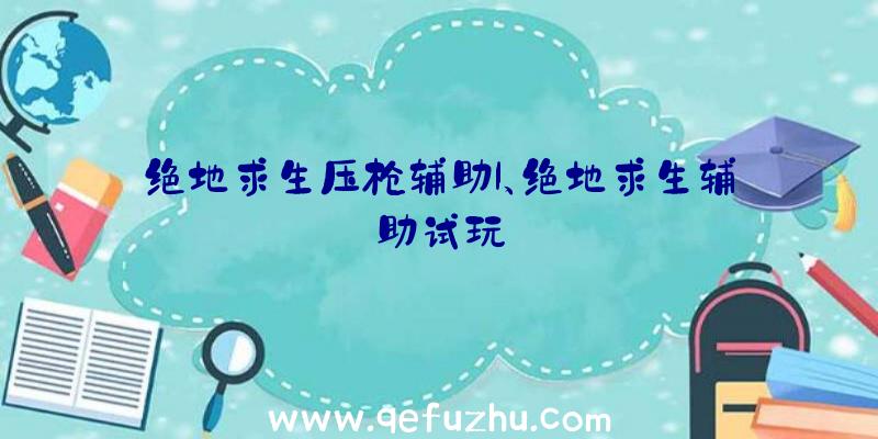 绝地求生压枪辅助l、绝地求生辅助试玩