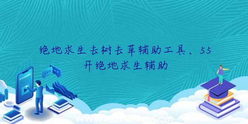 绝地求生去树去草辅助工具、55开绝地求生辅助