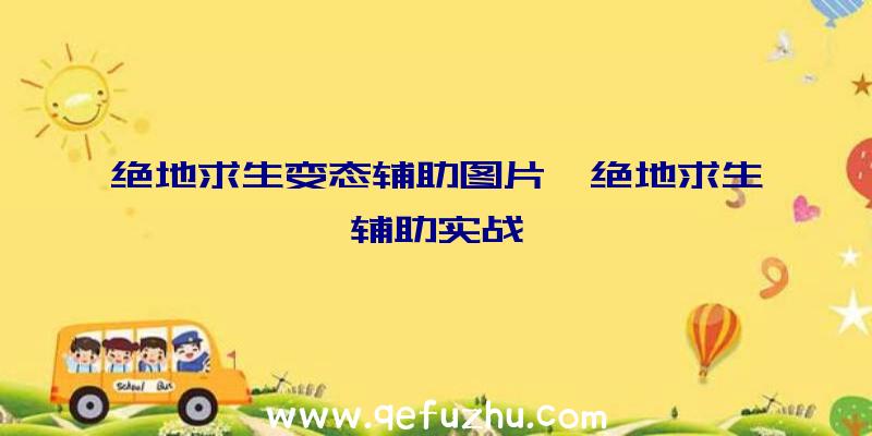 绝地求生变态辅助图片、绝地求生辅助实战