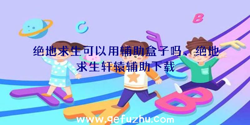 绝地求生可以用辅助盒子吗、绝地求生轩辕辅助下载