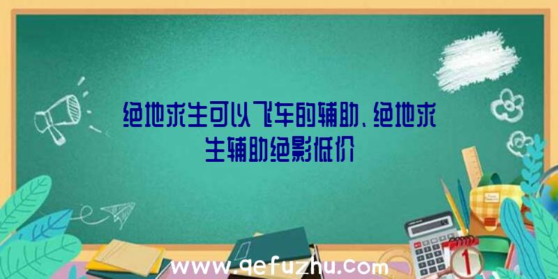 绝地求生可以飞车的辅助、绝地求生辅助绝影低价