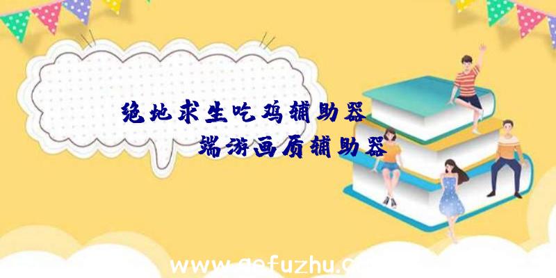 绝地求生吃鸡辅助器app、pubg端游画质辅助器