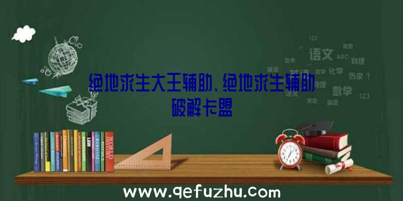 绝地求生大王辅助、绝地求生辅助破解卡盟