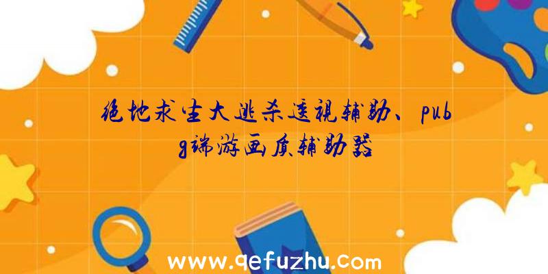 绝地求生大逃杀逶视辅助、pubg端游画质辅助器