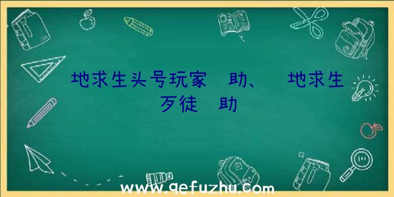 绝地求生头号玩家辅助、绝地求生歹徒辅助