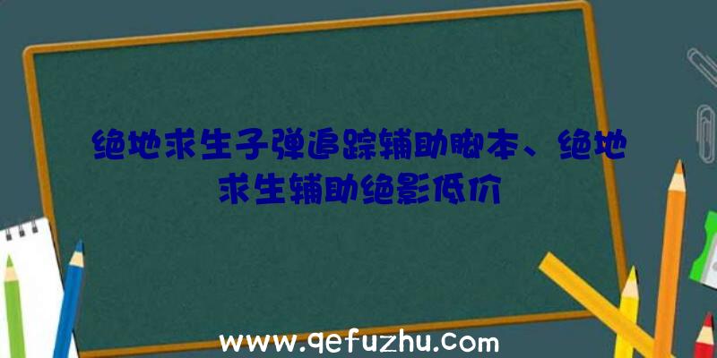 绝地求生子弹追踪辅助脚本、绝地求生辅助绝影低价