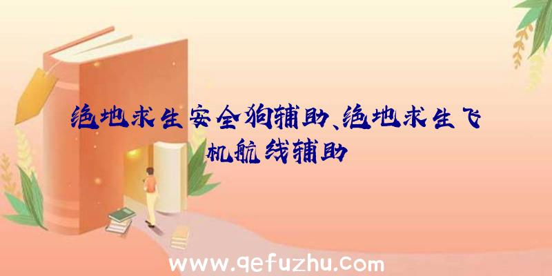 绝地求生安全狗辅助、绝地求生飞机航线辅助