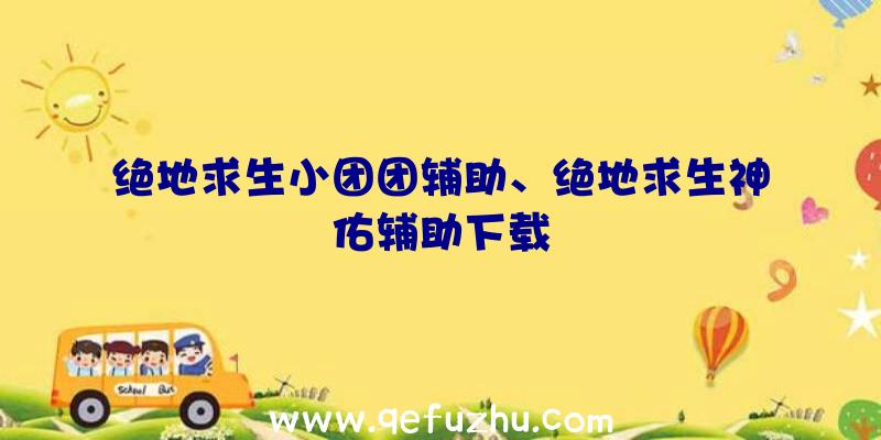 绝地求生小团团辅助、绝地求生神佑辅助下载