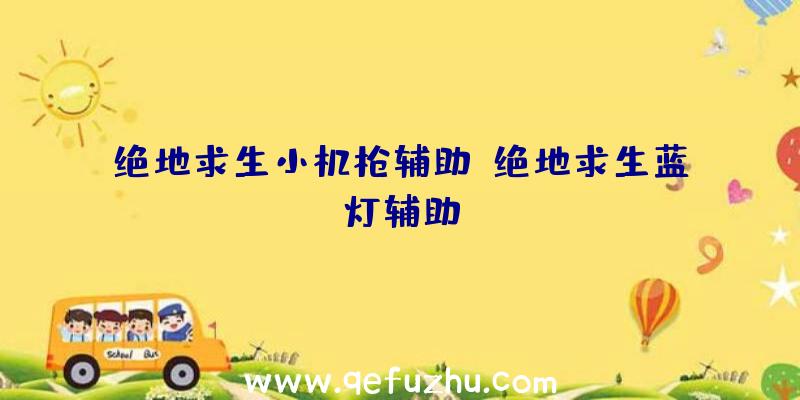 绝地求生小机枪辅助、绝地求生蓝灯辅助