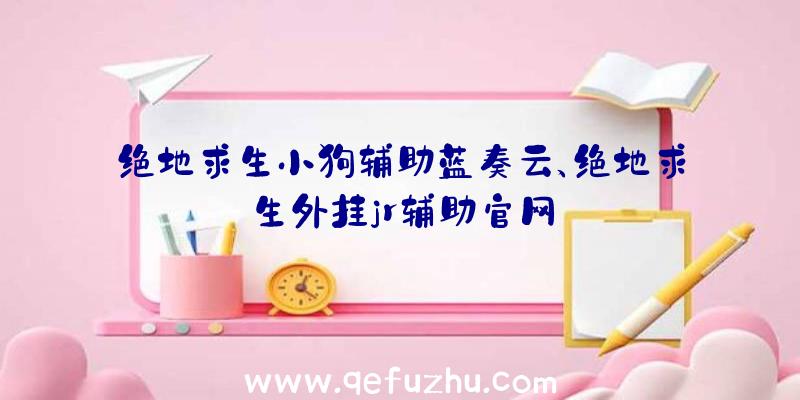 绝地求生小狗辅助蓝奏云、绝地求生外挂jr辅助官网