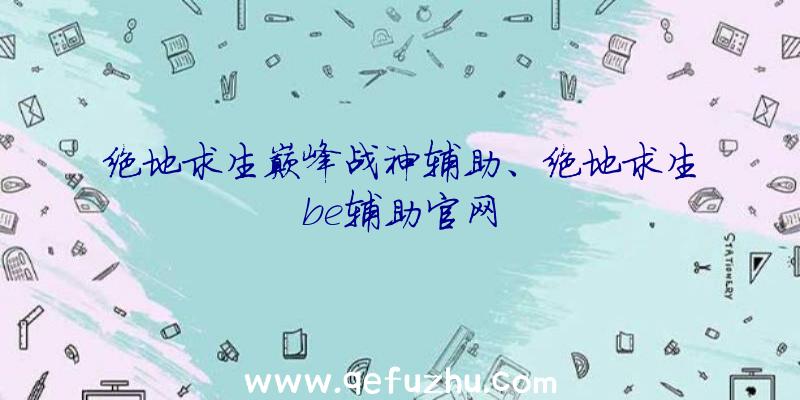 绝地求生巅峰战神辅助、绝地求生be辅助官网