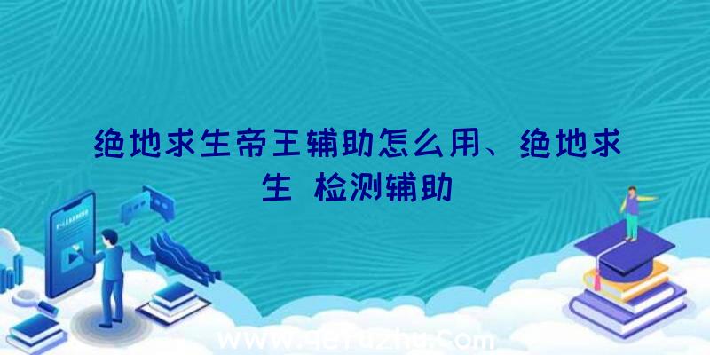 绝地求生帝王辅助怎么用、绝地求生