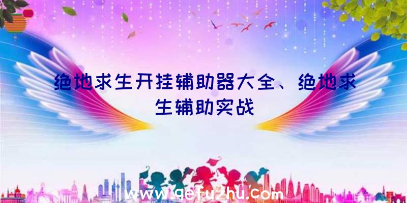 绝地求生开挂辅助器大全、绝地求生辅助实战