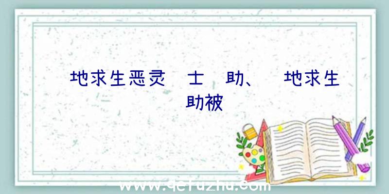 绝地求生恶灵骑士辅助、绝地求生辅助被骗