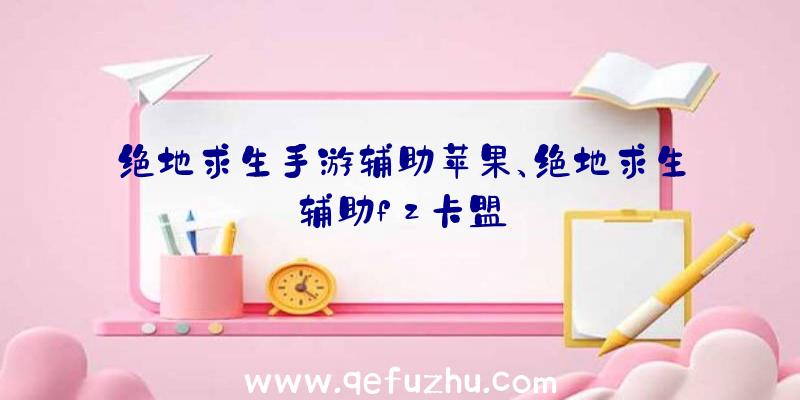 绝地求生手游辅助苹果、绝地求生辅助fz卡盟