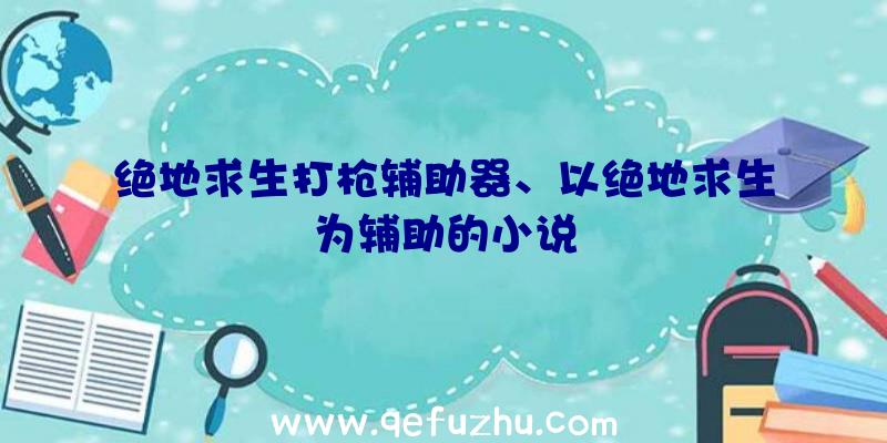 绝地求生打枪辅助器、以绝地求生为辅助的小说