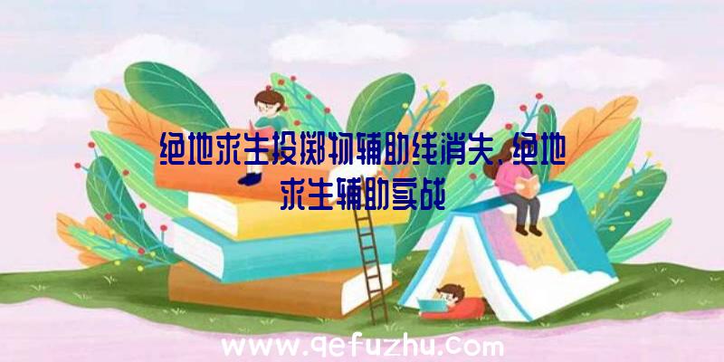 绝地求生投掷物辅助线消失、绝地求生辅助实战